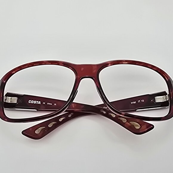 Costa Del Mar Inlet IT 10 Tortoise Sunglasses Frame w/ Flexhinge 58-14-120 - Picture 12 of 14